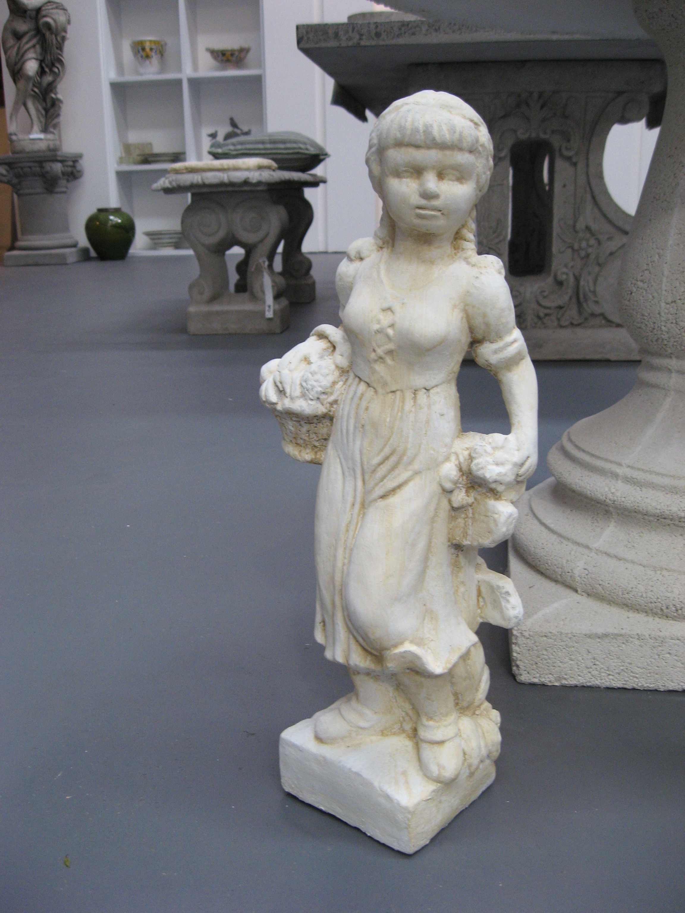 Girl with Fruit Basket