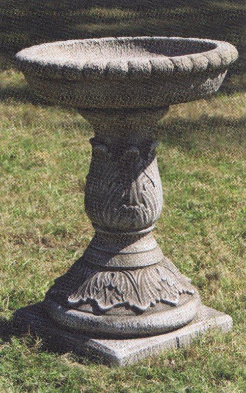 Acanthus Birdbath