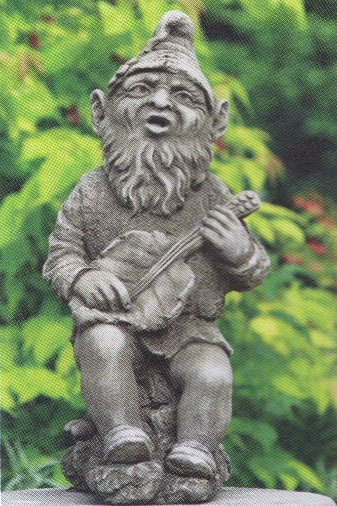 Gnome Musical with Guitar